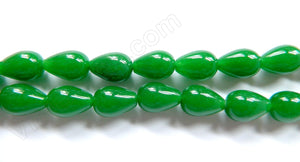 Rich Green Jade  -  Smooth Drops