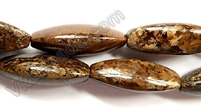 Bronzite -   3 Side Long Rice  16"