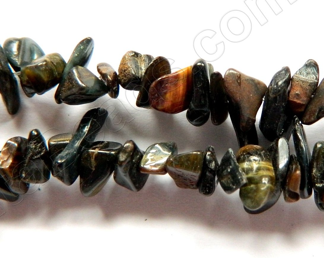 Blue Tiger Eye  -  Chips 36"