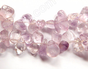 Light Amethyst  -  Smooth Drop Nuggets 16"