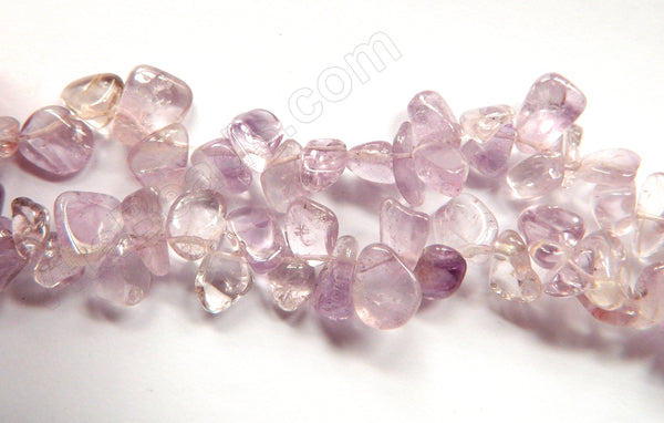 Light Amethyst  -  Smooth Drop Nuggets 16"
