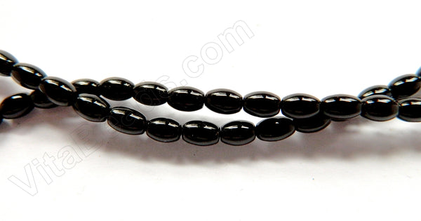 Black Onyx A  -  Small Rice  16"