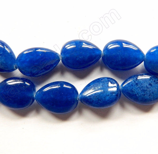 Sapphire Blue Jade  -  Puff Drops  16"