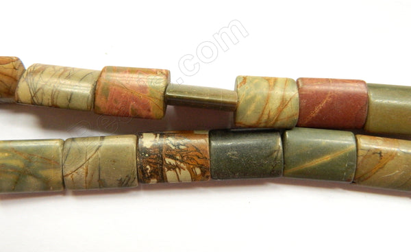 Impression Jasper  -  Puff Thin Tubes  16"