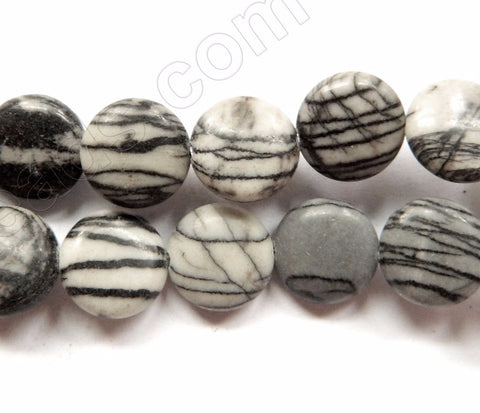 Matrix Jasper  -  Puff Coins  16"