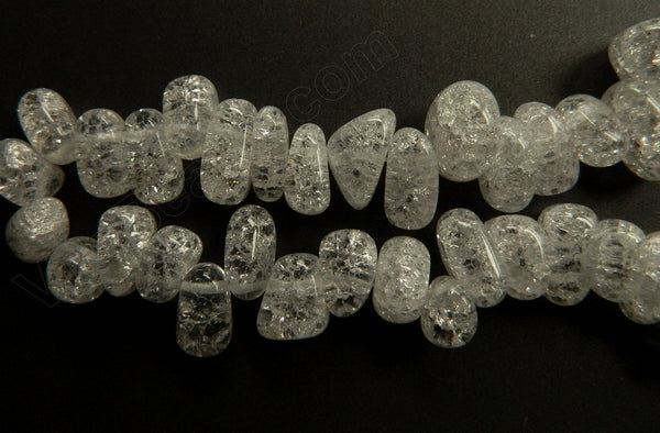 Explosion Crystal Natural  -  Smooth Drop Nuggets 15"