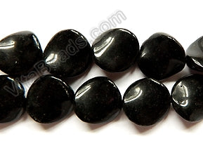 Black Onyx  -  Twist Coin 16"