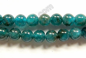 Apatite A  -  Smooth Round Beads  16"