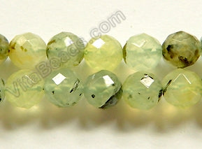 Prehnite Natural A  -  Faceted Round  16"