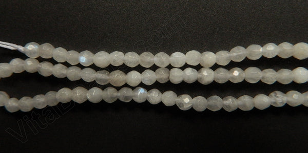 Rainbow Moonstone  -  Faceted Round 16"