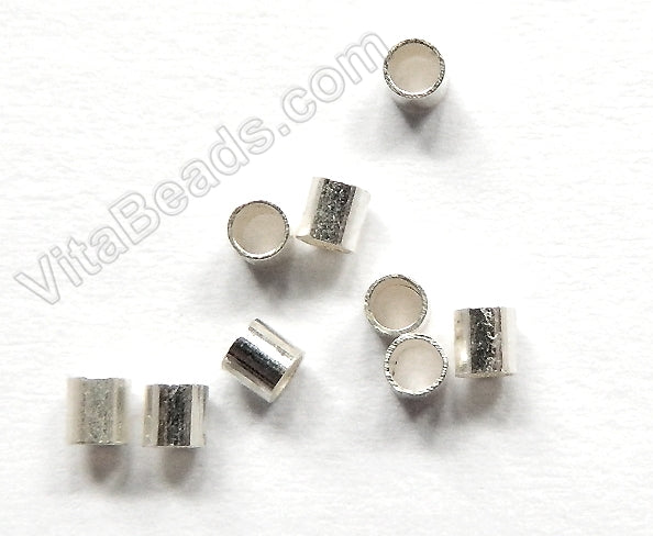 Rhodium Plated Copper Crimp