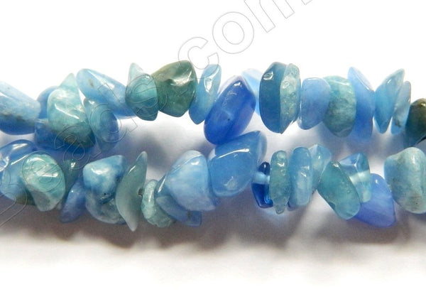 Blue Quartz  -  Chips 34"