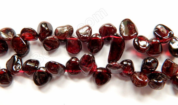 Garnet  -  Smooth Drop Nuggets 16"