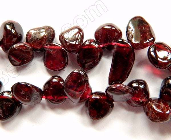 Garnet  -  Smooth Drop Nuggets 16"