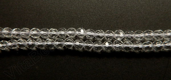 Crystal AA (Natural)  -  Faceted Round   16"