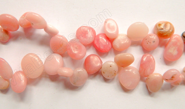 Pink Opal  -  Smooth Drop Nuggets 16"