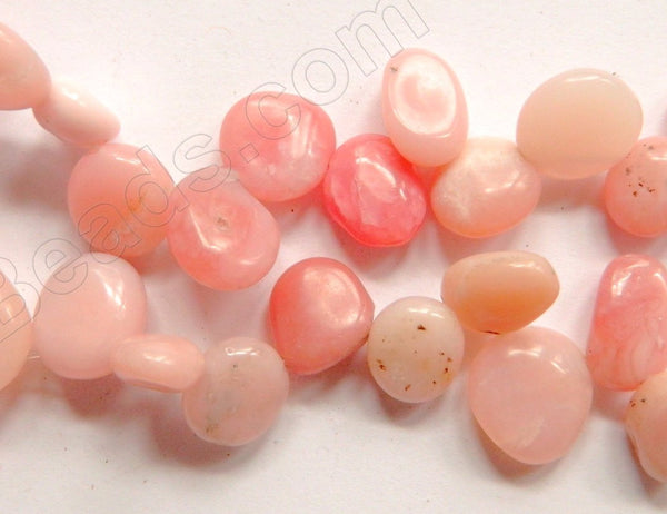 Pink Opal  -  Smooth Drop Nuggets 16"