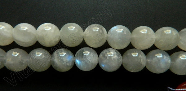 Rainbow Moonstone  -  Big Smooth Round 16"