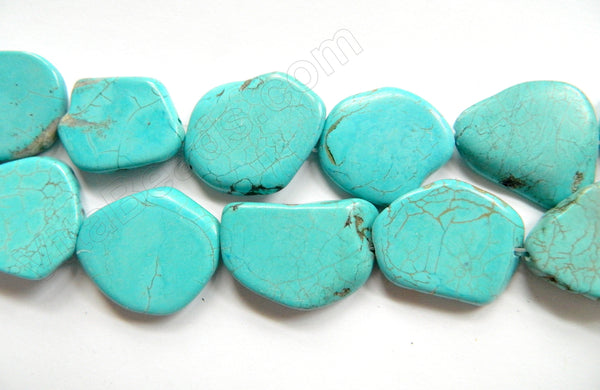 Blue Crack Turquoise  -  Irregular Slabs  16"