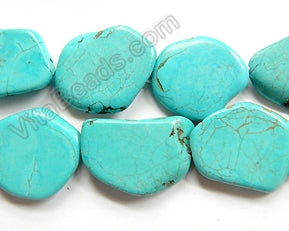 Blue Crack Turquoise  -  Irregular Slabs  16"