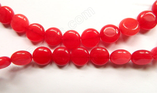 Red Jade  -  Puff Coins  16"