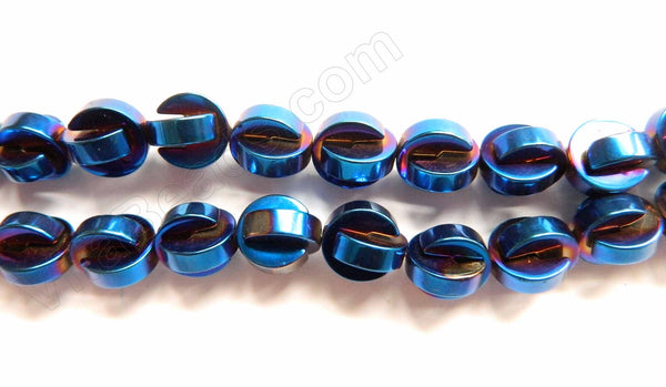 Blue Hematite  -  GG Design  16"