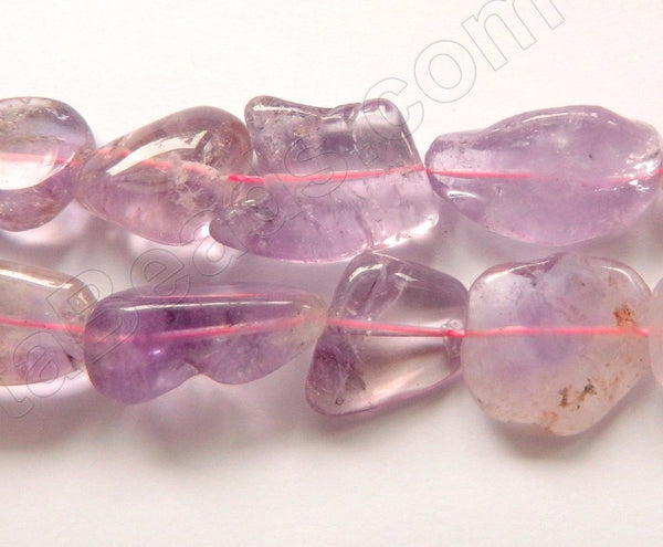 Amethyst AB  -  Free Form Spinal Nuggets  16"