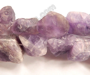 Rough Amethyst Quartz Light  AB  -  Irregular Tumble  16"