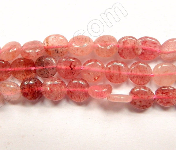 Ruby Quartz AA Dark  -  Small Coin Tumble 16"