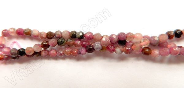 Tourmaline Natural A  -  Faceted Round  15"