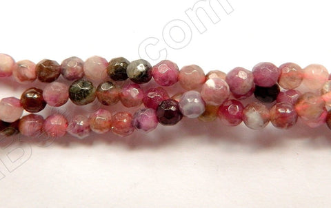 Tourmaline Natural A  -  Faceted Round  15"