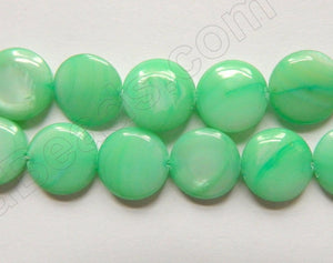 MOP Shell  - Color # 08 Bright Emerald Green