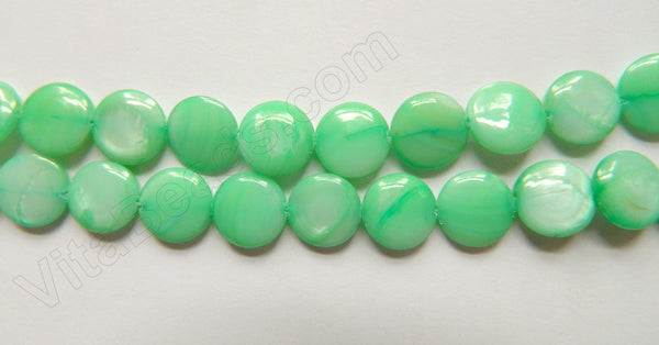 MOP Shell  - Color # 08 Bright Emerald Green