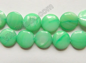 MOP Shell  - Color # 08 Bright Emerald Green