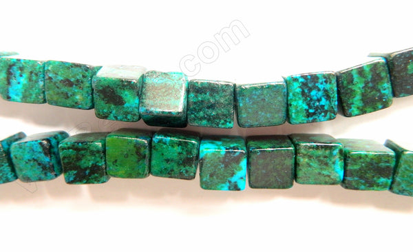Azurite Malachite Turquoise  -  Cubes  16"