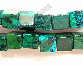 Azurite Malachite Turquoise  -  Cubes  16"