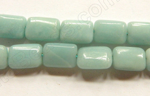 Amazonite A  -  Puff Rectangle 16"