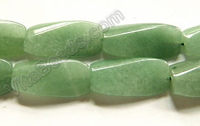 Green Aventurine  -  Twisted Rectangles  16"