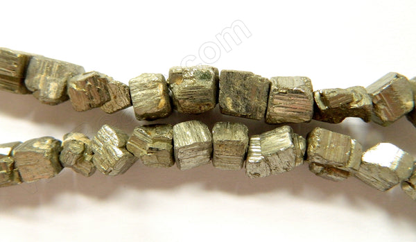 Pyrite Rough A  -  Irregular Cube Nuggets  16"