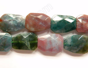 Fancy Jasper AAA  -  Faceted Ladders  16"