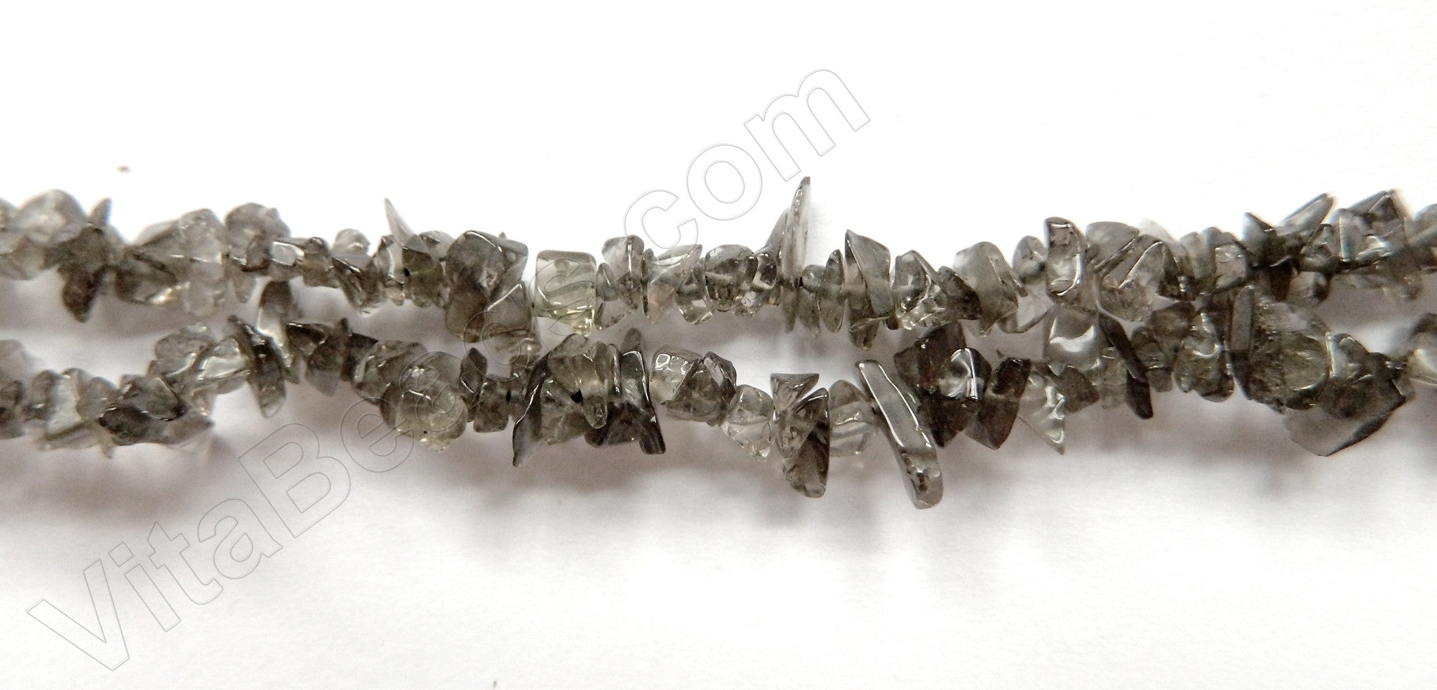 Smoky Topaz (India Made)   -  Chips  36"    6 - 8 mm