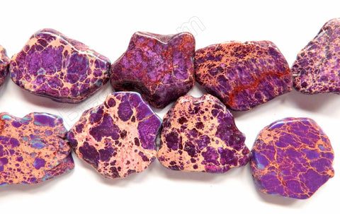 Purple Impression Jasper  -  Irregular Slabs 16"