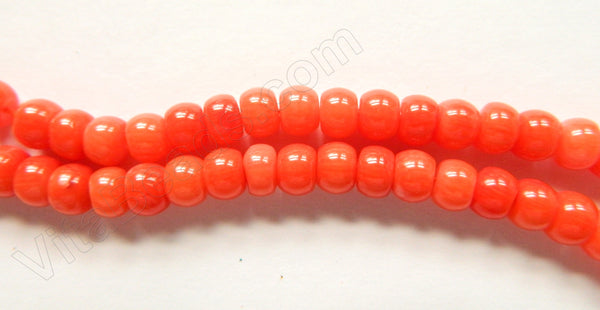 Orange Bamboo Coral -  Smooth Drum  16"