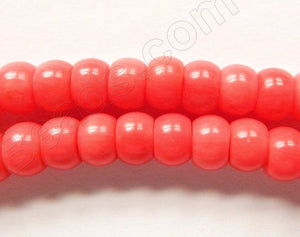 Dark Pink Bamboo Coral  -  Smooth Drum  16"