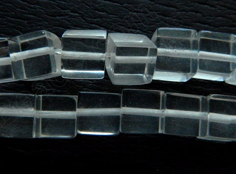 Clear Crystal Quartz AB  -  Cubes 15"
