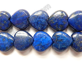 Lapis Lazuli AA -  Puff Hearts  16"