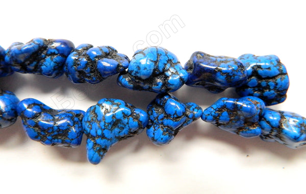 Sapphire Turquoise w/ Matrix - Free Form Nuggets 16