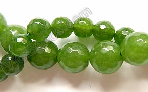 BC Green Jade  -  Faceted Round