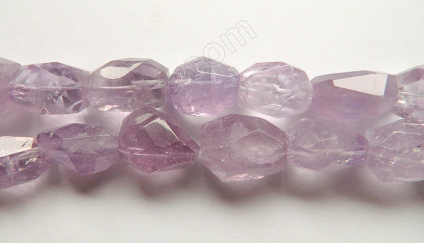 Amethyst Light  -  Big Faceted Tumble 16"
