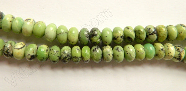 Chrysoprase Natural AA  -  Smooth Rondels  16"